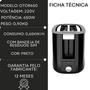 Imagem de Torradeira Elétrica 220v Oster Otor650 Black Simple Life 650W de Potência  7 Níveis de Tostagem 220V