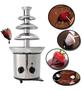 Imagem de Torre Cascata De Chocolate Quente 4 Andares Fonte 110v Inox