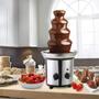 Imagem de Torre Cascata De Chocolate Quente 4 Andares Fonte 110v Inox