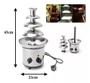 Imagem de Torre Cascata De Chocolate Quente 4 Andares Fonte 127v Inox Member's Mark