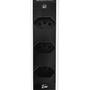 Imagem de Torre De Tomada Inox Multiplug Com 3 Tomadas 1 USB e 1 USBC