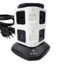 Imagem de Torre de Tomadas com 7 Entradas Universais e 2 USB - Design Funcional e Moderno