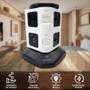 Imagem de Torre de Tomadas com 7 Entradas Universais e 2 USB - Design Funcional e Moderno