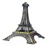 Imagem de Torre eiffel decoracao paris para quarto sala estante nicho em metal bronze