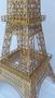 Imagem de Torre Eiffel Enfeite Decoração Mdf Cru 2 Metros De Altura