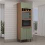 Imagem de Torre para Cozinha para Microondas e Forno com Adega Genialflex