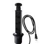 Torre Power Plug 03 Tomadas 110-250V 16A Preta Hafele 822.91.120 Imagem de Torre Power Plug 03 Tomadas 110-250V 16A Preta Hafele 822.91.120