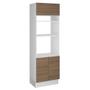 Imagem de Torre Quente Madesa Stella 70 cm 3 Portas - Branco/Rustic