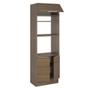 Imagem de Torre Quente Madesa Stella 70 cm 3 Portas - Rustic