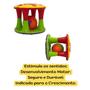 Imagem de Torre Sensorial com Bolinha Chocalho Estímulo Ideal para Bebês em Crescimento