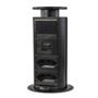 Imagem de Torre Tomada Multiplug 2 Tomadas 20A + 2 USB Rápido - Preto