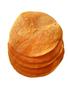Imagem de Tortilha de trigo colorida ( laranja ) 15 cm