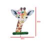 Imagem de Totem de Mesa Safari Girafa 25cm Displays Aniversário Mdf Adesivado