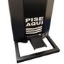 Imagem de Totem Display para Álcool Gel com Dispenser Preto