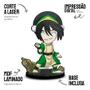 Imagem de Totem Médio Boneco Avatar Toph 14cm + Base