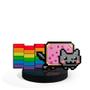 Imagem de Totem Pequeno Boneco MEMEs Nyan Cat 7cm + Base