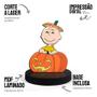 Imagem de Totem Pequeno Boneco Snoopy Charlie Brown 7cm + Base