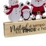 Imagem de Toten Decorativo Natalino Papai Noel Enfeite Amor Harmonia