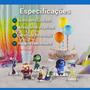 Imagem de Totens de Mesa Emoções Kit com 6 Displays Aniversário Mdf Adesivado