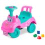 Imagem de Totokinha Classica Rosa Menina Cardoso Toys Carrinho de Brinquedo Com Blocos Formas Geometrica Triciclo Interativo