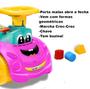Imagem de Totokinha Infantil Menina Rosa com buzina, chave e peças