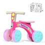 Imagem de Totoléka Bicicleta De Equilíbrio Infantil 4 Rodas Sem Pedal - Cardoso Toys