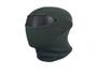 Imagem de Touca Capuz Verde Frio Inverno Ninja Mascara Caveira Balaclava Proteção Preta Moto Motoboy Paintball Tático Militar