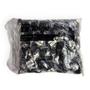 Imagem de Touca de Nylon Preta Rede 100% Poliamida com Elástico Reutilizável Talge - CX 100 Unidades