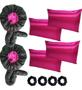 Imagem de Touca Difusora 2 Unidades P/ Secar Cabelo+ 4 Fronhas+ 4 Xuxa