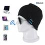 Imagem de Touca Gorro Chapéu Musicas Som Bluetooth Mp3 Sem fio