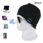 Imagem de Touca Gorro Chapéu Musicas Som Bluetooth Mp3 Sem Fio