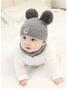 Imagem de Touca Gorro Com Cachecol Bebê Cores