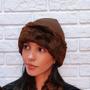 Imagem de Touca Gorro Feminino Pelúcia Inverno Região De Clima Frio