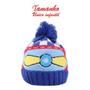 Imagem de Touca Gorro Infantil Azul Aviador Colorida Tamanho Único