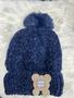 Imagem de Touca Gorro Infantil de Frio inverno Forrada Pompom menino menina(6mese-8anos)