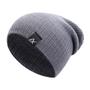 Imagem de Touca Gorro Inverno Unissex Masculino Feminino Cinza Claro lã macia frio