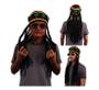 Imagem de Touca Gorro Peruca Reggae Bob Marley Rastafari Dreadlocks