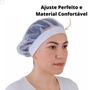 Imagem de Touca Oganza Branca PREVEMAX Pct 05 Unidades