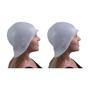 Imagem de Touca Reflexos Ntflex 4570 Silicone Com Abas - Kit Com 2Un