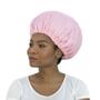 Imagem de Touca Toalha Com Elástico Para Secar Cabelo Rosa