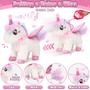 Imagem de Toy G.C Unicorns Walking Talking Remote Control Plush Unicorn