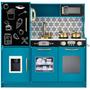 Imagem de Toy Kitchen Best Choice Products Pretend Play Wooden Teal