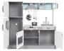 Imagem de Toy Kitchen Playset Amazon Basics Kids Upright Wooden