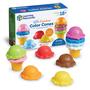 Imagem de Toy Learning Resources Smart Snacks Rainbow Color Cones 12 unidades