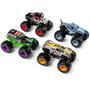 Imagem de Toy Monster Jam Land vs. Sea, pacote com 4 Monster Trucks, escala 1:64