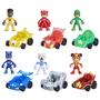 Imagem de Toy PJ Masks Power Heroes Racer - Veículo com 6 Bonecos de Ação (3+)