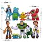 Imagem de Toy Story 4 - Conjunto com 7 Figuras de Ação Disney (Woody, Jessie, Buzz e Outros)