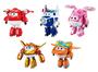 Imagem de Toy Super Wings 5 Transforming, pacote com 5 unidades com jato sobrecarregado