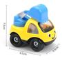 Imagem de Toy Wokex Mini Cartoon Engineering Vehicle Inertia Car