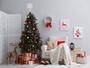Imagem de Tradições de Natal 8 polegadas Iridescente Branco Filigrana Brilhante Natal Estrela Árvore Topper Estrela / Home Decoração Enfeites (Iridescente Branco)